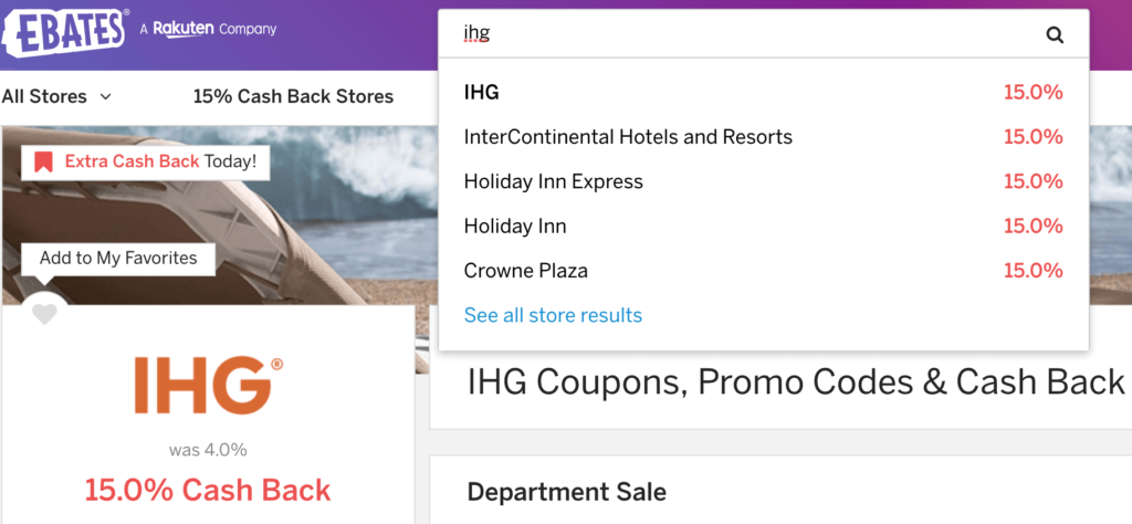 Cashback 15% Pemesanan Hotel IHG (InterContinental 