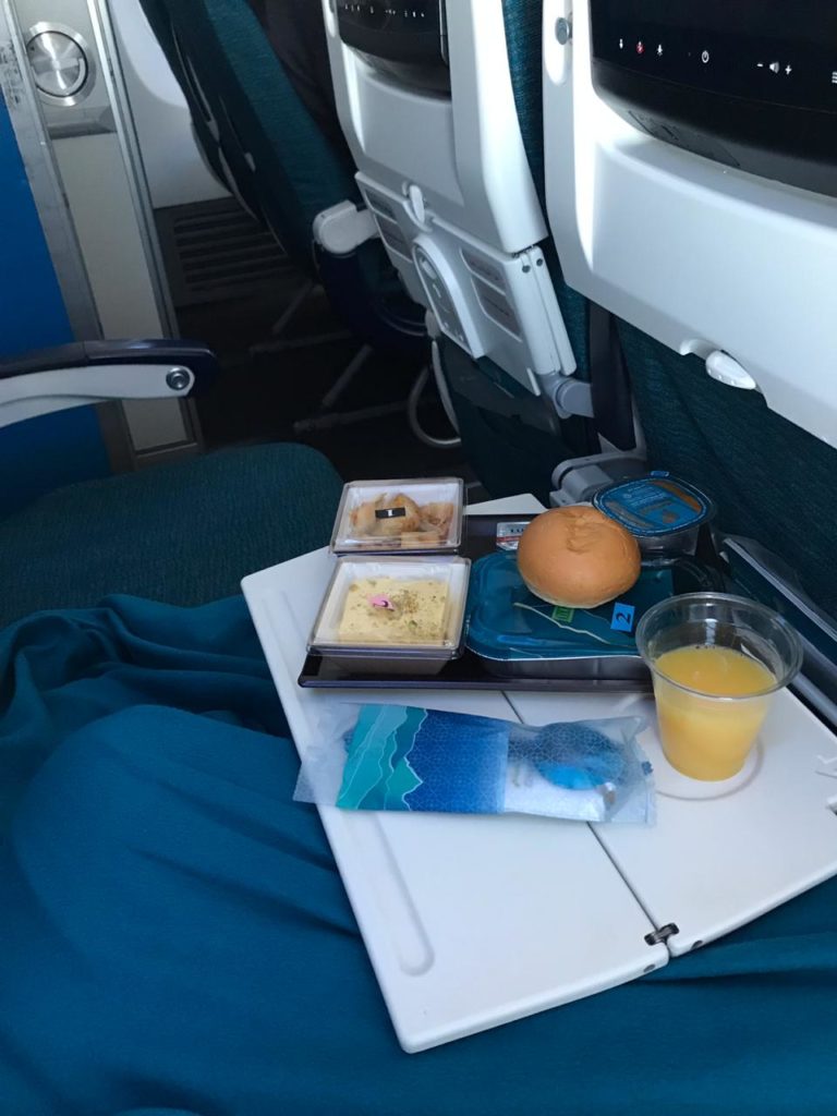 Makanan Oman Air economy class