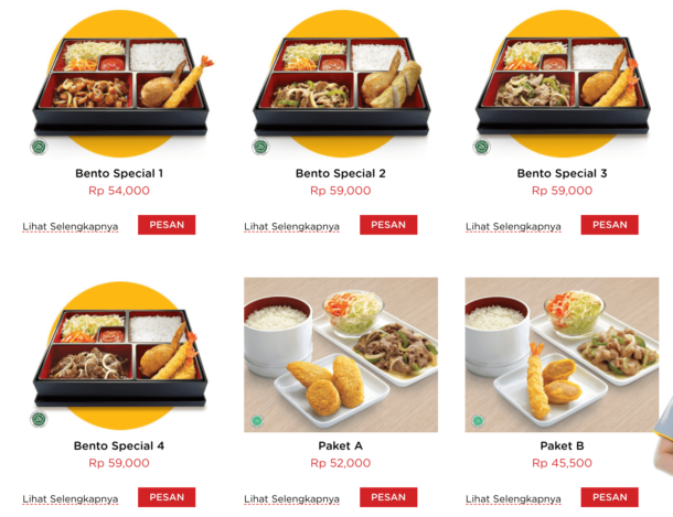 Contoh Daftar Harga Menu Hokben - IMAGESEE