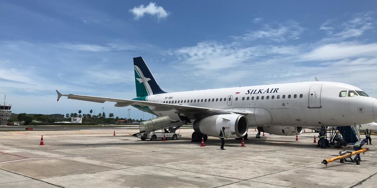 Flight Review Silkair Business Class A319 Koh Samui Singapore Pinterpoin