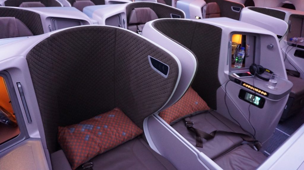 Singapore Airlines Business Class A350