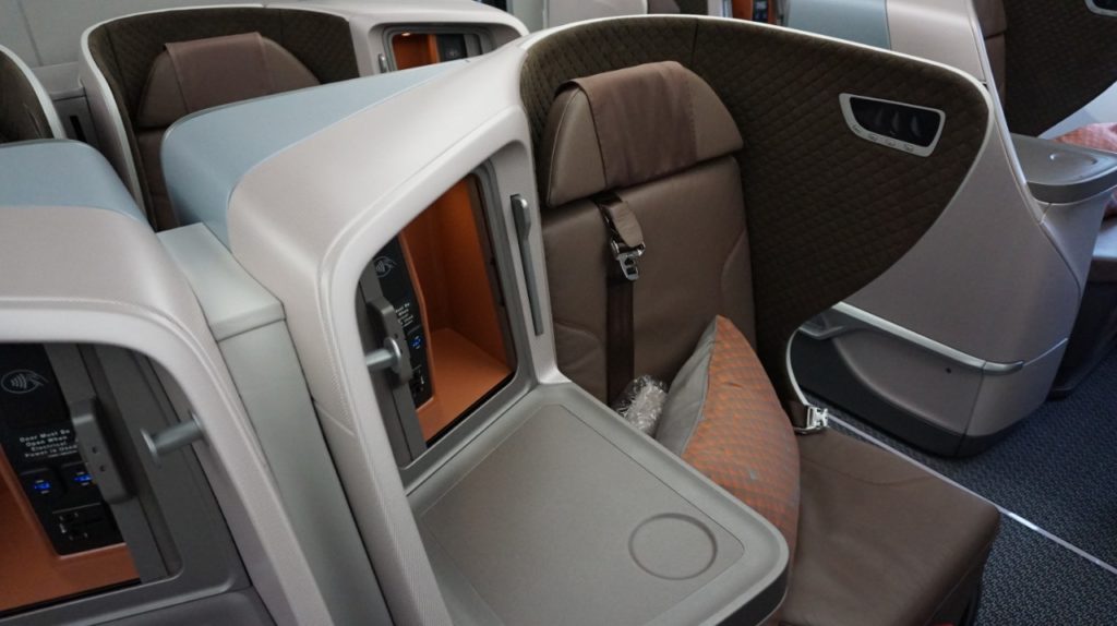 Singapore Air Business Class