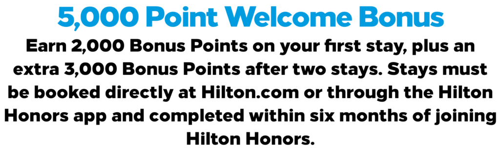 Hilton Honors 5.000 poin anggota baru