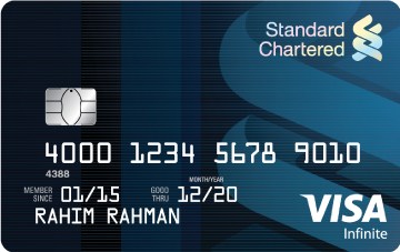 Review: Kartu Kredit Standard Chartered Visa Infinite
