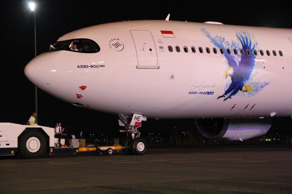 Garuda tunda mendatangkan pesawat airbus