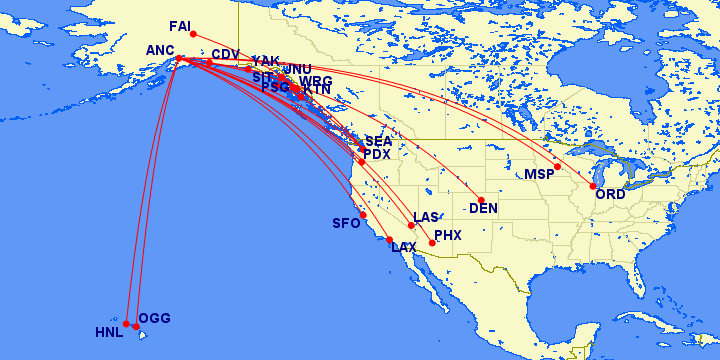 Penukaran KrisFlyer untuk Penerbangan Alaska Airlines Sweet Spot | PinterPoin