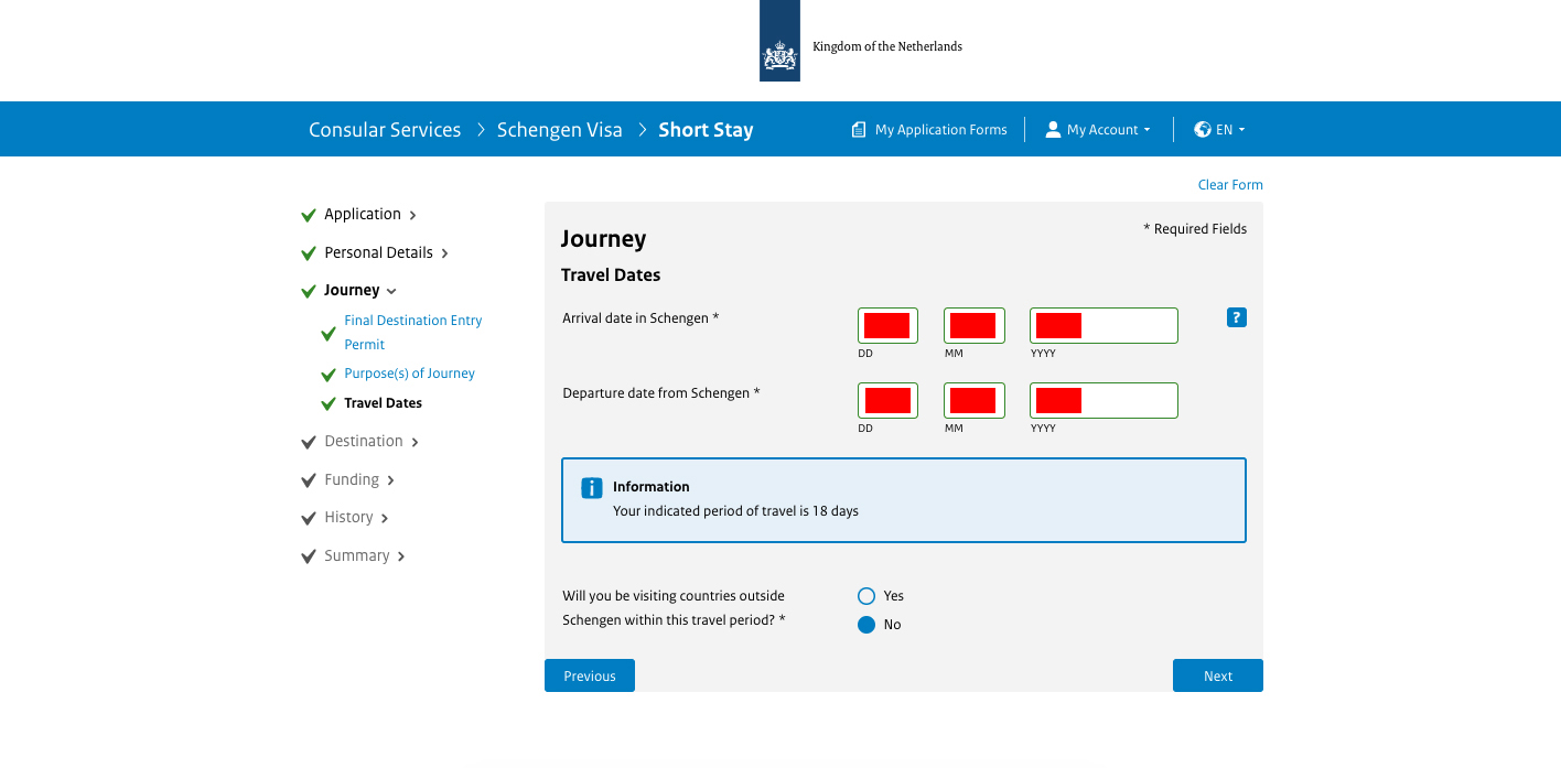 22 Visa Online Form PinterPoin